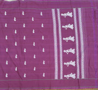 Mauve Sorceress handwoven Siddipet gollabhama saree