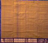 Erin Brockovich Handwoven Guntur 120 Count Cotton Saree - The Maggam Collective
