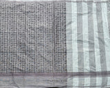 Anbu Chettinad cotton saree with Tamil script print
