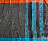 Chetana handwoven Patteda Anchu saree baby kolam print with blouse