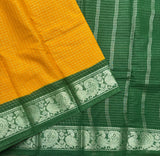 Minnal Sungudi silver zari kattam with blouse