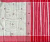 Butta Bomma handwoven Mangalgiri with kolam print Madhuparkalu - The Maggam Collective