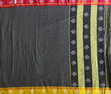 Mithra handwoven Patteda Anchu saree baby kolam print with blouse