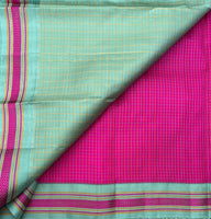 Eeditha zero zari pure silk handwoven kanjivaram saree