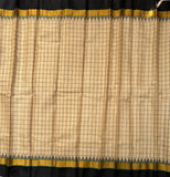 Thangam Handwoven Gadwal cotton-silk with checks