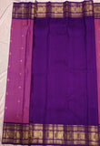 Dha ध Madhavi handwoven pure silk Kanjivaram