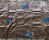 Samasthala Applique and mirror work on silk Mangalgiri