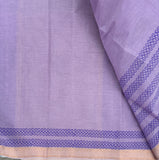 Warrior princess handwoven Mangalgiri with hand block printed kolams - The Maggam Collective