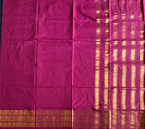 Frida Guntur Handwoven 120 Count Premium Cotton Saree