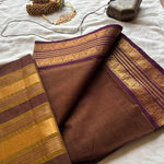 Mother India Guntur Handwoven 120 Count Premium Cotton Saree