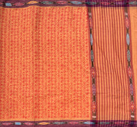 Gokila Tamil script handloom saree