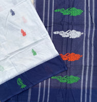 Swetha handwoven Siddipet gollabhama saree