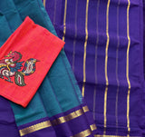 Archana Handwoven Guntur 120 Count Cotton Saree