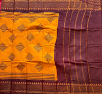 Karala Sungudi saree with Kolam