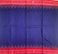 Almost never blue - simple Ikat saree from Ganjam