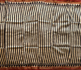 Grihatachi hand printed Maheshwari saree with blouse - The Maggam Collective