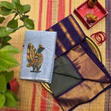 Nirupama Handwoven Guntur 120 Count Cotton Saree
