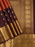 Kanjalochana handwoven pure silk Kanjivaram saree