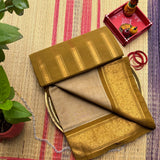 Madhivadhani Handwoven Guntur 120 Count Cotton Saree