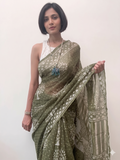 Kalpataru light weight pure cotton kota with Dabu resist dye