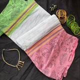 Mriduhasini Kanchi cotton printed muppangu / mubbagam saree