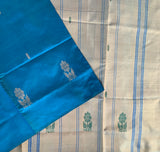 Tranquil Thuneri - handwoven silk Chinnalampattu