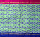 Nalini pure silk Rajkot style Ikat saree