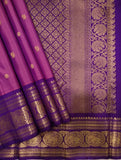 Dha ध Madhavi handwoven pure silk Kanjivaram