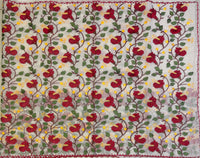 Bahareh resham kota saree with embroidery