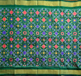 Ratnavali pure silk Rajkot patola Ikat saree