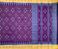 Fly me to the moon - handwoven Muthyampet saree