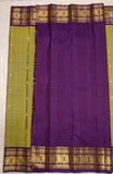 Sa स Ponnoli  handwoven pure silk Kanjivaram