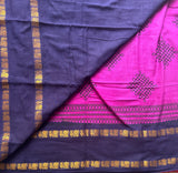 Sumathi Sungudi Kolam with blouse
