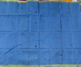 Arunima Linen by tissue Jamdani saree with blouse - The Maggam Collective