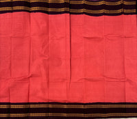 Vidya Rettai Pettu border Sungudi cotton saree