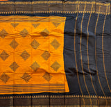 Amareshvari Sungudi saree with Kolam