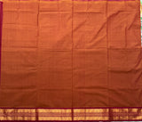 Kanjalochana Handwoven Guntur 120 Count Cotton Saree