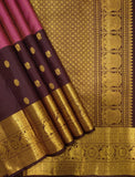 Dawn handwoven pure silk Kanjivaram saree