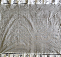 Mandakini handwoven Patteda Anchu saree baby kolam print with blouse
