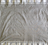 Mandakini handwoven Patteda Anchu saree baby kolam print with blouse
