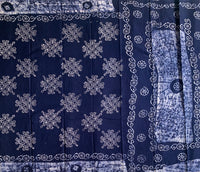 Tarangitakshim - hand dyed Batik Sungudi saree