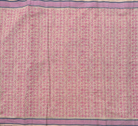 Mahadevi Tamil script handloom saree