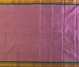 Sivagamasundari Kanchi cotton saree annapakshi Rudraksha motifs