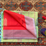 Doddabetta dawn - handwoven silk Chinnalampattu