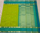 Vasanthi handwoven pure silk Kanjivaram - The Maggam Collective