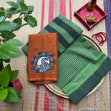 Haridra Handwoven Guntur 120 Count Cotton Saree