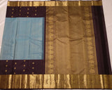 Kanjalochana handwoven pure silk Kanjivaram saree