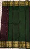 Ni नी Satyabhama handwoven pure silk Kanjivaram
