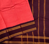 Vidya Rettai Pettu border Sungudi cotton saree