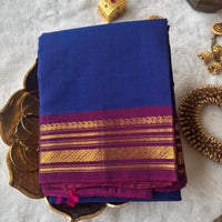 Saudamini Handwoven sico Gadwal saree